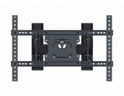 TV-Wall Mount for 32-75-- Gembird -WM-75ST-02-, Full motion double arm, max.45 kg, Wall distance 55 - 490 mm, max. VESA 600 x 400, Suitable for corner installation, Black